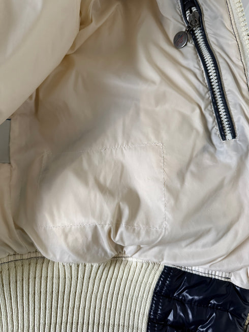 Moncler Leon Jacket Size 3 Navy Blue